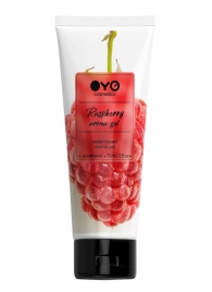 Лубрикант на водной основе OYO Aroma Gel Raspberry с ароматом малины - 75 мл. - OYO - купить с доставкой в Обнинске