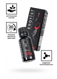 Возбуждающие капли для женщин Erotist Love Potion - 20 мл. - Erotist Libido Booster - купить с доставкой в Обнинске