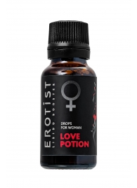 Возбуждающие капли для женщин Erotist Love Potion - 20 мл. - Erotist Libido Booster - купить с доставкой в Обнинске