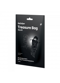 Черный мешочек для хранения игрушек Treasure Bag M - Satisfyer - купить с доставкой в Обнинске