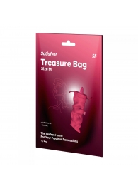 Розовый мешочек для хранения игрушек Treasure Bag M - Satisfyer - купить с доставкой в Обнинске