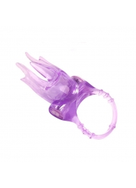 Фиолетовое эрекционное кольцо с усиками - Сима-Ленд - в Обнинске купить с доставкой