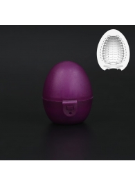 Мастурбатор-яйцо EGG в фиолетовом футляре для хранения - Сима-Ленд - в Обнинске купить с доставкой