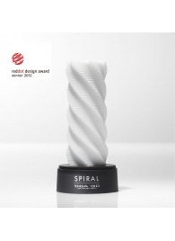 Белый 3D мастурбатор SPIRAL - Tenga - в Обнинске купить с доставкой