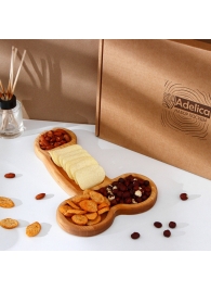 Деревянное блюдо для подачи в форме члена (32,5 х 20 х 1,7 см) - Сима-Ленд - купить с доставкой в Обнинске