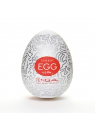 Мастурбатор-яйцо Keith Haring EGG PARTY - Tenga - в Обнинске купить с доставкой