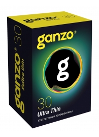 Супертонкие презервативы Ganzo Ultra thin - 30 шт. - Ganzo - купить с доставкой в Обнинске