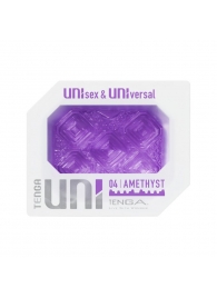 Фиолетовый мастурбатор-стимулятор Tenga Uni Amethyst - Tenga - в Обнинске купить с доставкой