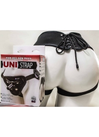Универсальные трусики Harness UNI strap с корсетом - LOVETOY (А-Полимер) - купить с доставкой в Обнинске