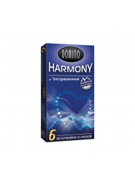 Текстурированные презервативы Domino Harmony - 6 шт. - Domino - купить с доставкой в Обнинске