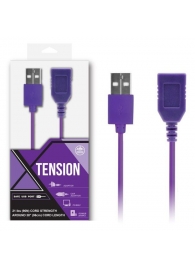 Фиолетовый удлинитель USB-провода - 100 см. - NMC - купить с доставкой в Обнинске