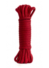 Красная веревка Bondage Collection Red - 9 м. - Lola Games - купить с доставкой в Обнинске