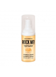 Жидкий вибратор Nuei Rock Me! с ароматом печенья и сливок - 20 мл. - Nuei cosmetics - купить с доставкой в Обнинске