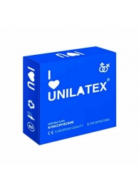 Классические презервативы Unilatex Natural Plain - 3 шт. - Unilatex - купить с доставкой в Обнинске