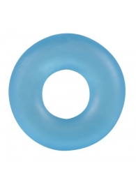 Голубое эрекционное кольцо Stretchy Cockring - Orion - в Обнинске купить с доставкой