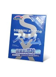 Презерватив Sagami Xtreme FEEL FIT 3D - 1 шт. - Sagami - купить с доставкой в Обнинске