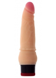 Вибратор-реалистик со встроенным пультом REALSTUFF 6INCH VIBRATOR - 15,5 см. - Dream Toys