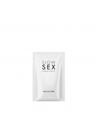 Полоски для орального секса Slow Sex Oral Sex Strips - 7 шт. - Bijoux Indiscrets - купить с доставкой в Обнинске