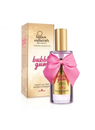 Разогревающее массажное масло Light My Fire Bubble Gum с ароматом бабл-гам - 100 мл. - Bijoux Indiscrets - купить с доставкой в Обнинске