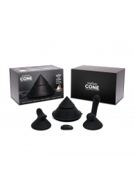 Конусный вибромассажер Cowgirl Cone с 2 насадками - CowGirl - купить с доставкой в Обнинске
