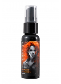 Гель с эффектом вибрации Volcano Of Passion со вкусом вишни - 25 мл. - Erotist Lubricants - купить с доставкой в Обнинске