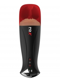 Мастурбатор-вагина в колбе с вибрацией Fuck-O-Matic Pro XL - Pipedream - в Обнинске купить с доставкой