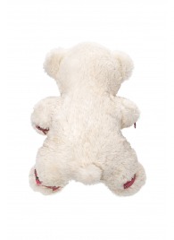 Бондажный набор: белый мишка с розовыми оковами и наручниками - Pecado - купить с доставкой в Обнинске