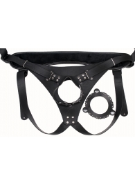 Пояс Hard Brutal для больших насадок - LOVETOY (А-Полимер) купить в Обнинске с доставкой в Orgasmix.ru Пояс Hard Brutal для больших насадок - LOVETOY (А-Полимер) - купить с доставкой в Обнинске