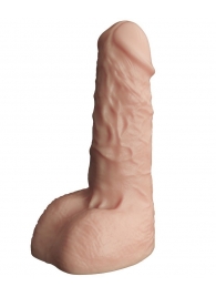 Телесный фаллоудлинитель с мошонкой Cock Next - 17 см. - LOVETOY (А-Полимер) - в Обнинске купить с доставкой