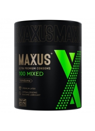 Презервативы MAXUS Mixed - 100 шт. - Maxus - купить с доставкой в Обнинске Презервативы MAXUS Mixed - 100 шт. - Maxus - купить с доставкой в Обнинске