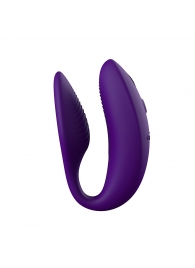 Фиолетовый U-образный вибратор для пар We-Vibe Sync 2 - We-vibe