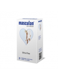 Особо тонкие презервативы Masculan Ultra Fine - 21 шт. - Masculan - купить с доставкой в Обнинске