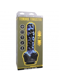 Черно-синяя мини-машина на присоске Tendril Thruster - 21,6 см. - Doc Johnson - купить с доставкой в Обнинске