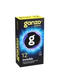 Супертонкие презервативы Ganzo Invisible - 12 шт. - Ganzo - купить с доставкой в Обнинске