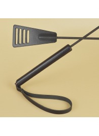 Черный кожаный стек «Сириус» - 60 см. - Sitabella - купить с доставкой в Обнинске