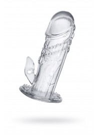 Прозрачная насадка на пенис Uco - 13 см. - A-toys - в Обнинске купить с доставкой