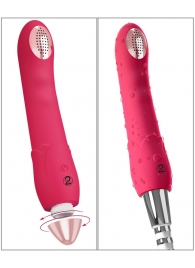 Малиновая насадка на душ с вибрацией Showers to orgasm - 20,1 см. - Orion - купить с доставкой в Обнинске Малиновая насадка на душ с вибрацией Showers to orgasm - 20,1 см. - Orion - купить с доставкой в Обнинске