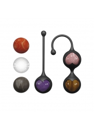 Комплект вагинальных шариков Harmony Stones - Adrien Lastic в Обнинске Комплект вагинальных шариков Harmony Stones - Adrien Lastic