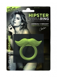 Люминесцентное эрекционное виброкольцо Hipster - Clara Morgane - в Обнинске купить с доставкой