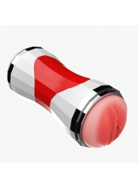 Двусторонний мастурбатор в колбе Power Grip Cup - вагина и ротик - Boys of Toys - в Обнинске купить с доставкой