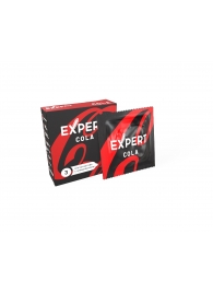 Презервативы с ароматом колы Expert Cola - 3 шт. - Expert - купить с доставкой в Обнинске