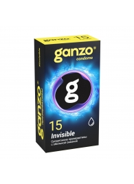 Супертонкие презервативы Ganzo Invisible - 15 шт. - Ganzo - купить с доставкой в Обнинске