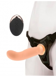 Женский вибрострапон со съемной насадкой и пультом ДУ - Erokay - купить с доставкой в Обнинске