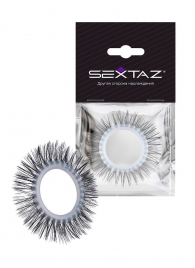 Круглое эрекционное кольцо с длинными «ресничками» - Sextaz - в Обнинске купить с доставкой