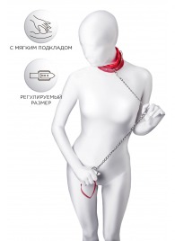 Красный ошейник с подкладкой из меха - ToyFa - купить с доставкой в Обнинске