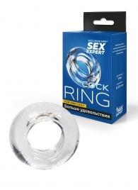 Прозрачное эрекционное кольцо-бублик - Sex Expert - в Обнинске купить с доставкой