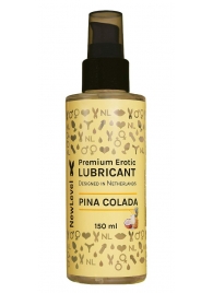 Ароматизированный лубрикант на водной основе NewLevel Pina Colada - 150 мл. - NewLevel - купить с доставкой в Обнинске