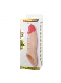 Телесная удлиняющая насадка на пенис Darnel - Baile - в Обнинске купить с доставкой