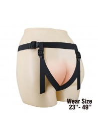 Черные трусики харнесс с платформой Caludio I - Baile - купить с доставкой в Обнинске