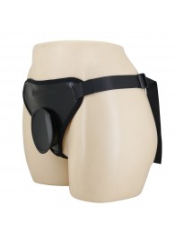 Черные трусики харнесс с платформой Caludio I - Baile - купить с доставкой в Обнинске